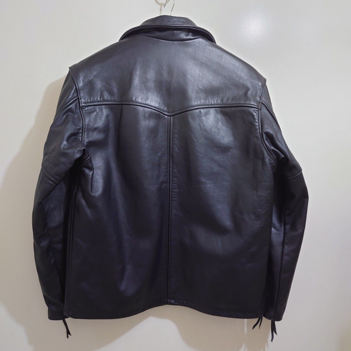 超希少 新品同様 Schott663 プルオーバー レザージャケット L