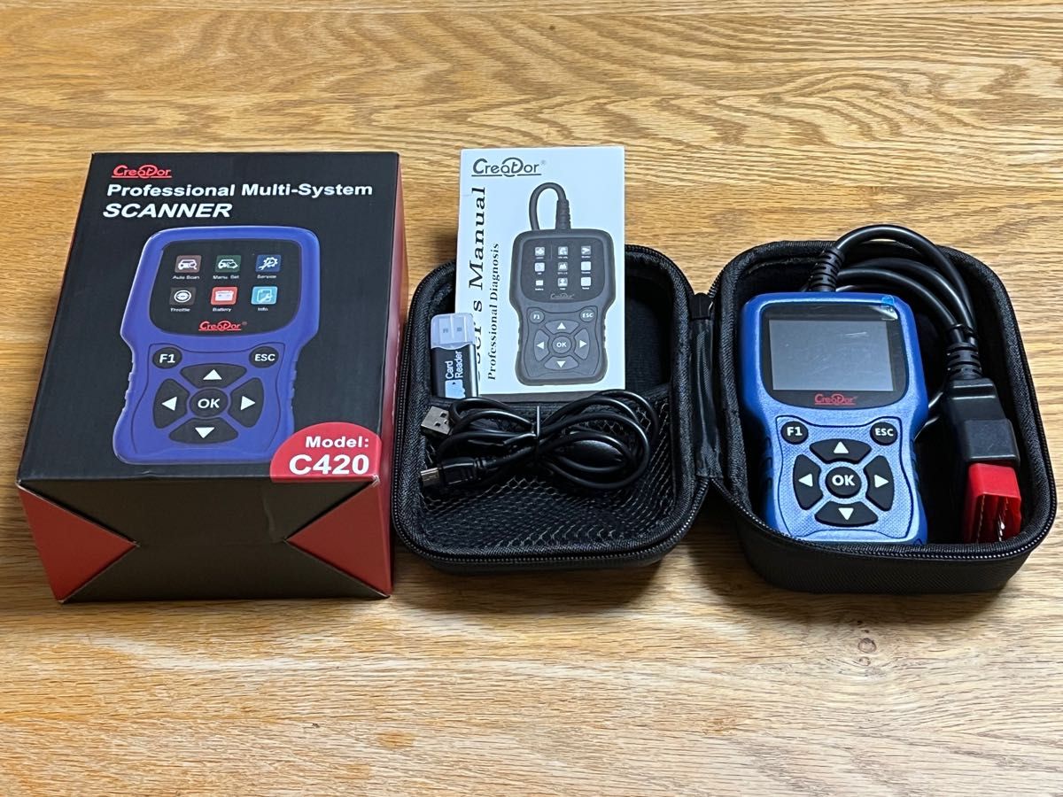 未使用 Creator C420 Ver12 6 BMW MINI 故障診断機 コードスキャナー