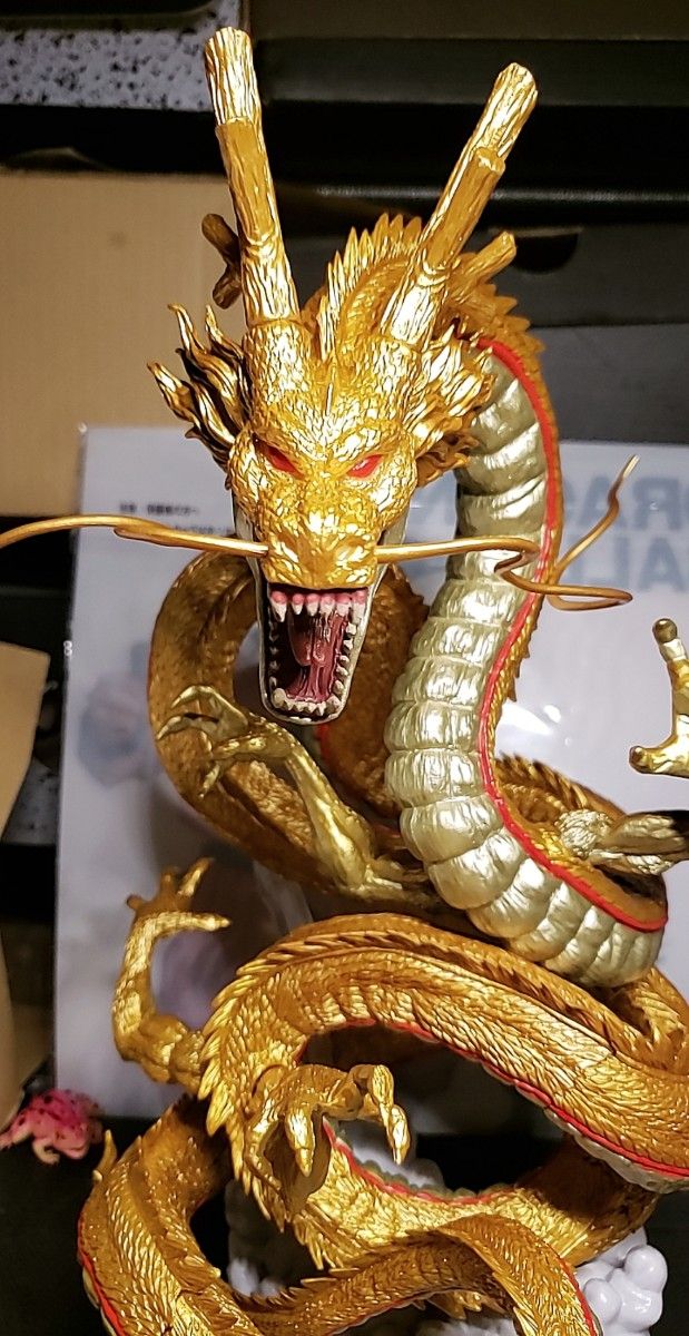 ドラゴンボール】金色神龍フィギュア ガラポン 非売品 2026年最新