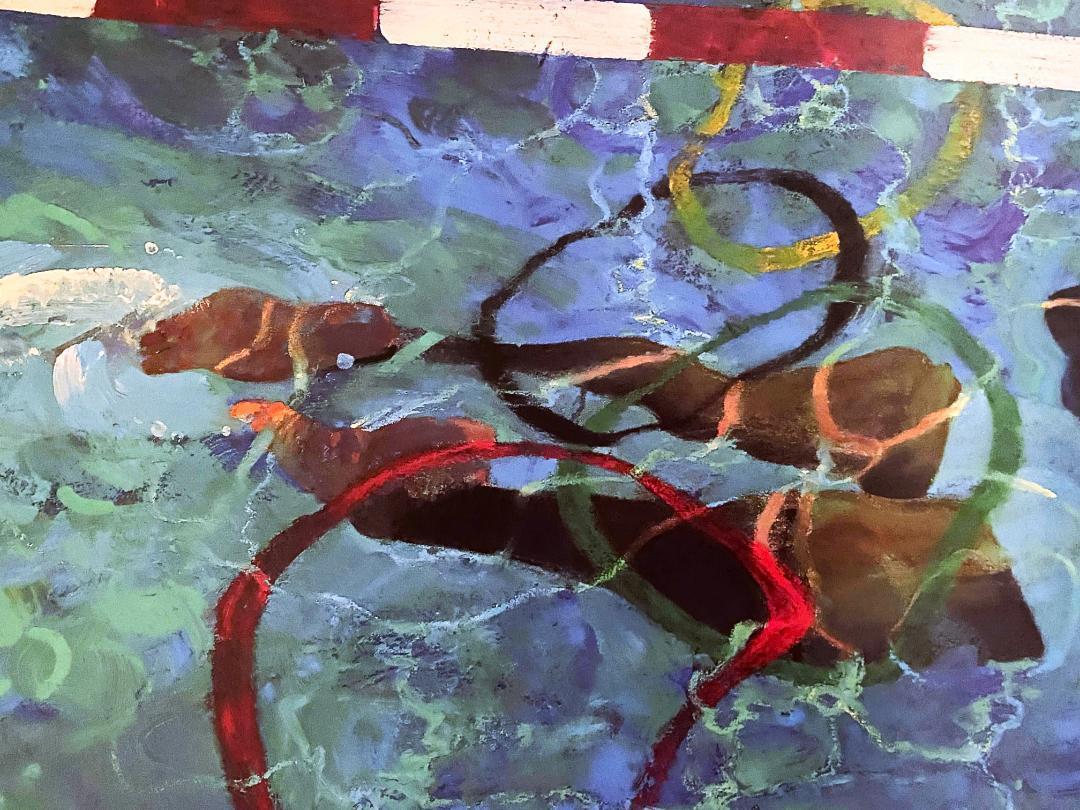 美品】ロバート・ハインデル☆Olympic Swimmer☆リトグラフ☆額装 美品