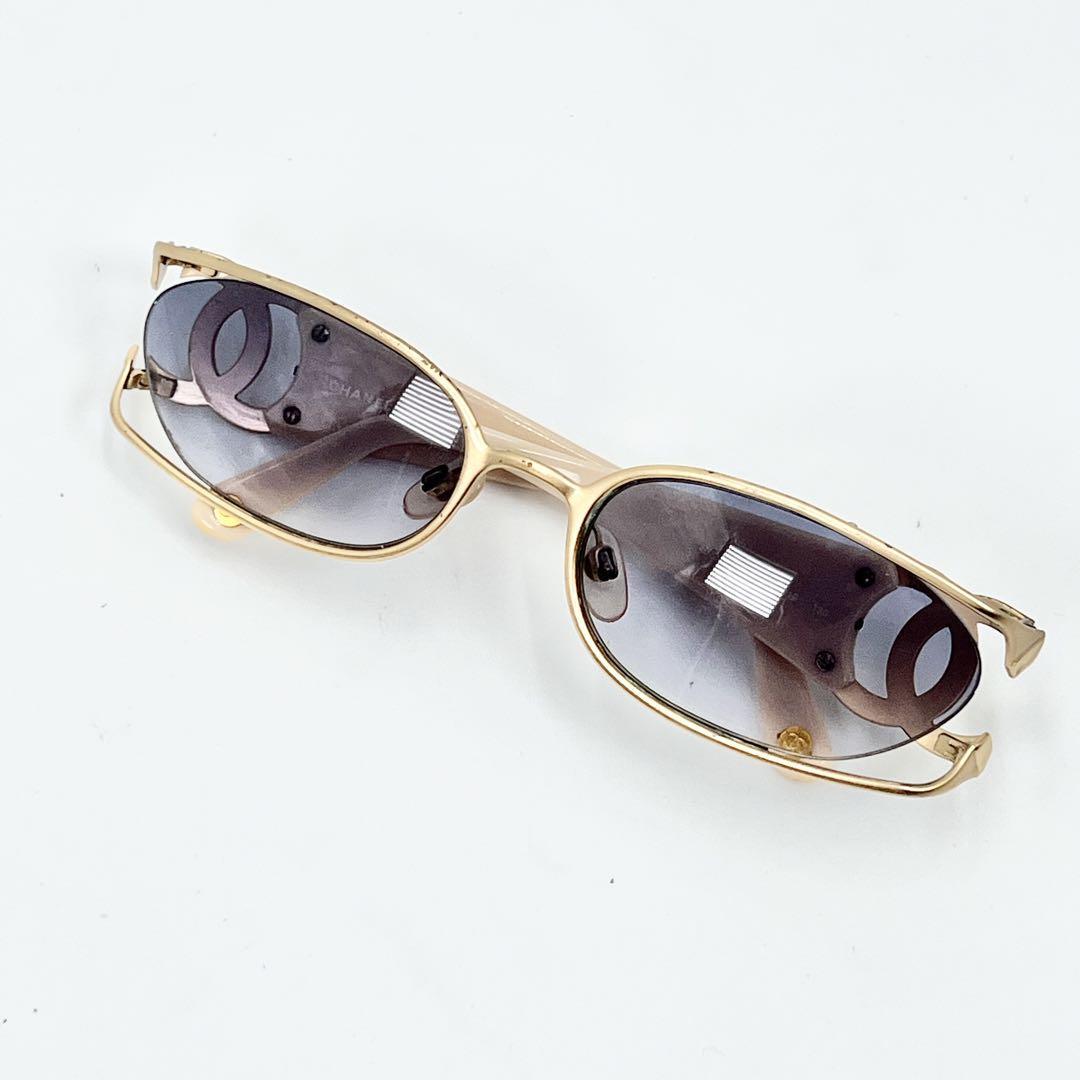 CHANEL シャネルココマーク 4023 サングラス ゴールド｜Yahoo!フリマ