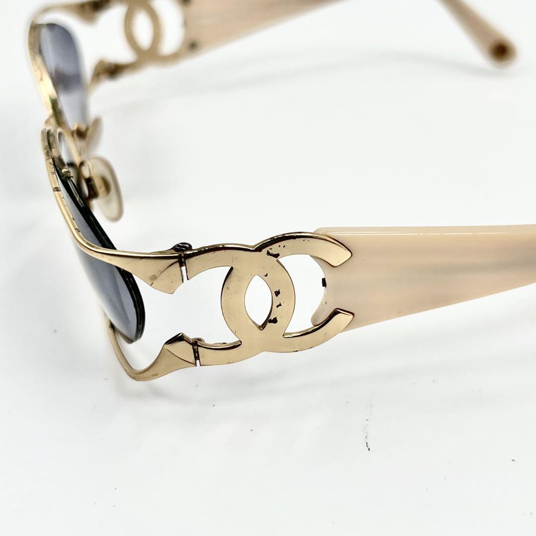 CHANEL シャネルココマーク 4023 サングラス ゴールド｜Yahoo!フリマ