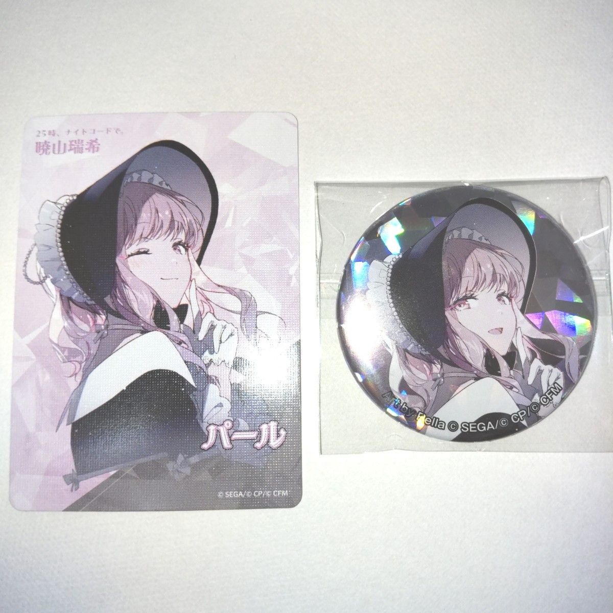 プロセカ セカイの宝石箱 ニーゴ 暁山瑞希 カード 缶バッジ セット