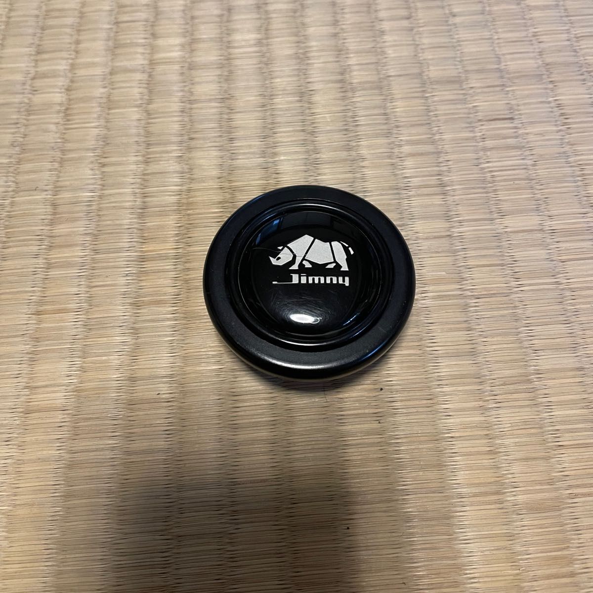 ジムニーJA11 MOMOステアリング 純正オプション + MOMOサイホーン