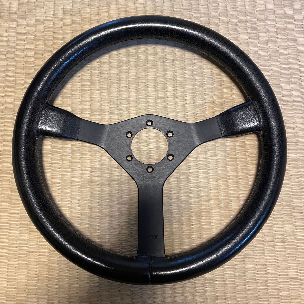 ジムニーJA11 MOMOステアリング 純正オプション + MOMOサイホーン