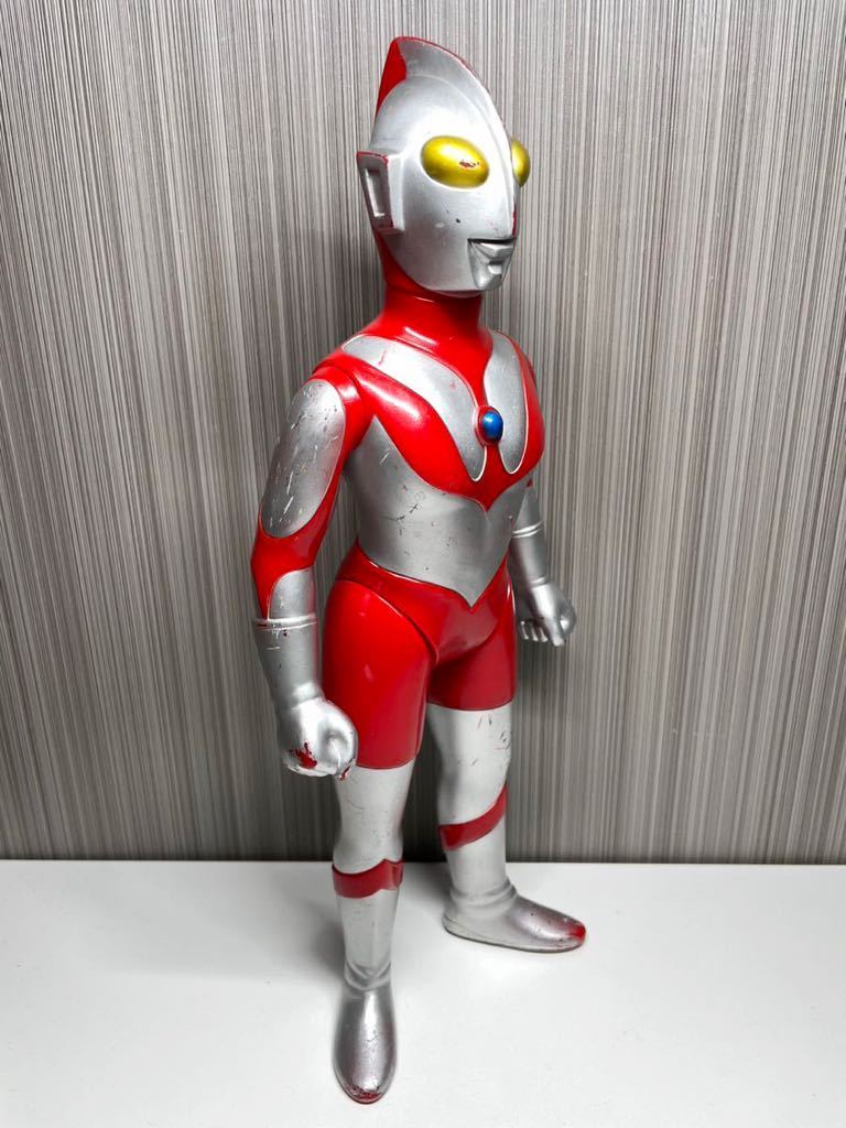 30cm】バンダイ 1983年 日本製 ウルトラマン ソフビ / 検 当時物