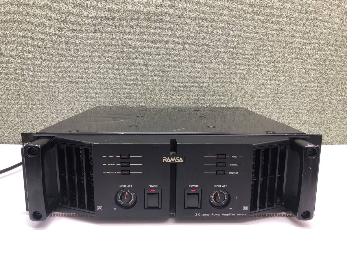 Yahoo!オークション - Panasonic RAMSA WP-9440 パワーアンプ 2Ch オー