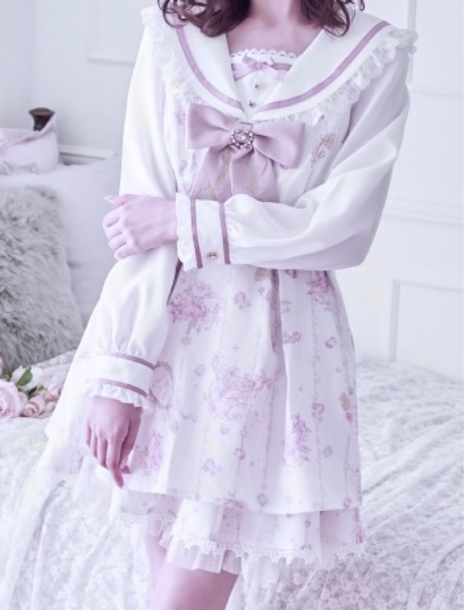 LIZLISA ジュエリー柄セットアップ ホワイト｜Yahoo!フリマ（旧PayPay