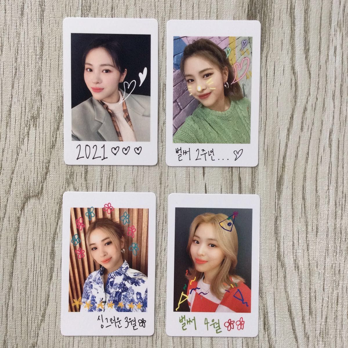 ITZY リュジン トレカ チェキ風 NBD コンプ