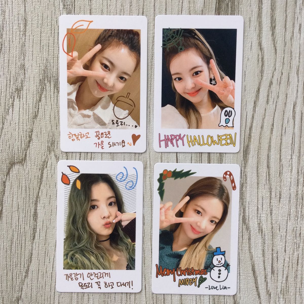 itzy リア no bad days チェキ風 トレカ lia コンプ nbd セット｜Yahoo