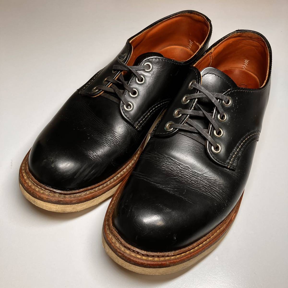 RED WING】 レッドウィング 8002 オックスフォード 27 0cm ブラック