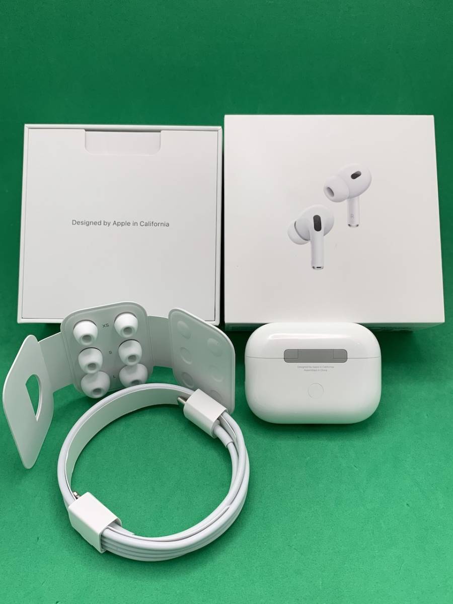 美品 Apple AirPods Pro 第2世代 メーカー保証あり MQD83J/A ホワイト