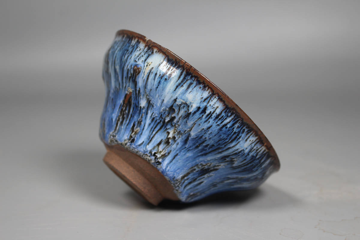 宋 宋時代 建窯 窯変 曜変天目 建盞 天目茶碗 箱付 唐