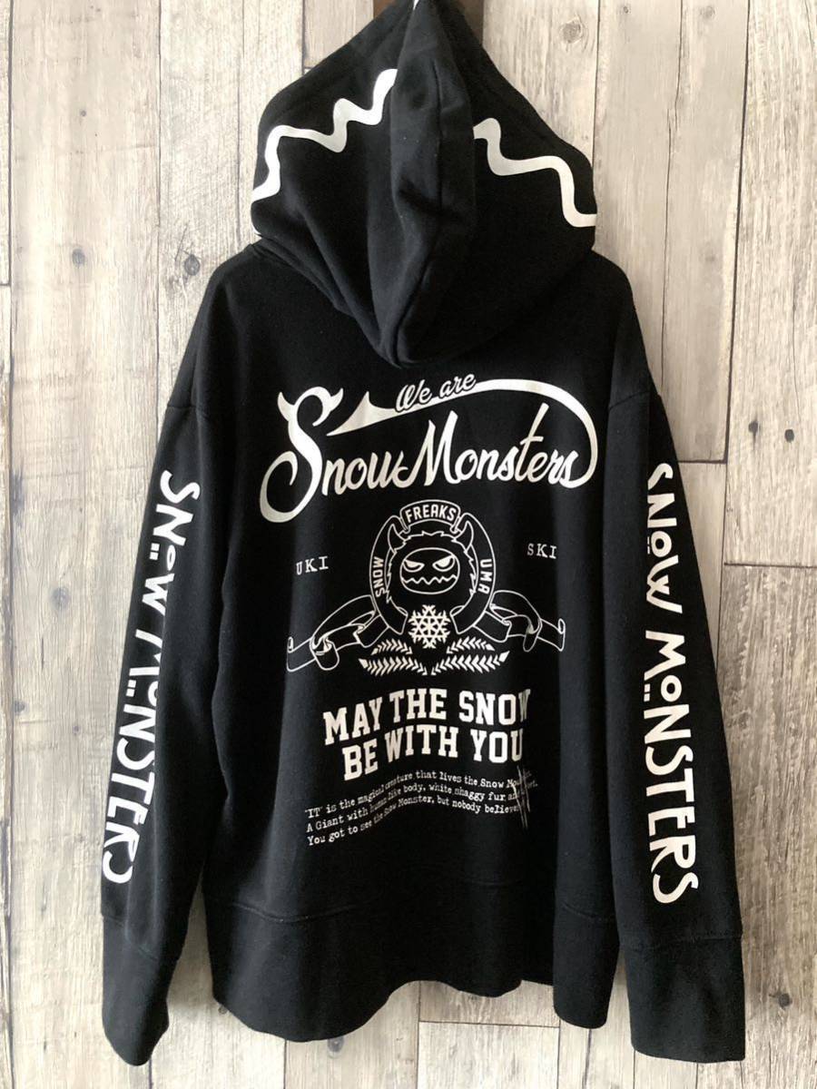 稀少品 HYDE着用 SNOW MONSTER HOTEL SMH パーカー ダブルジップ TERU