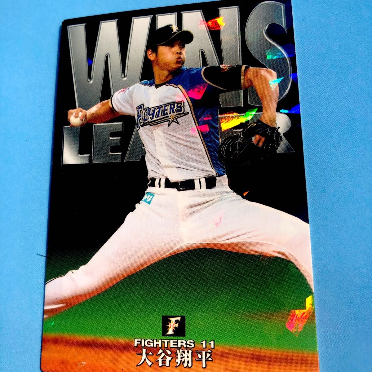2016【カルビー プロ野球チップス 】大谷翔平 WL-02 WINS LEADER 2015