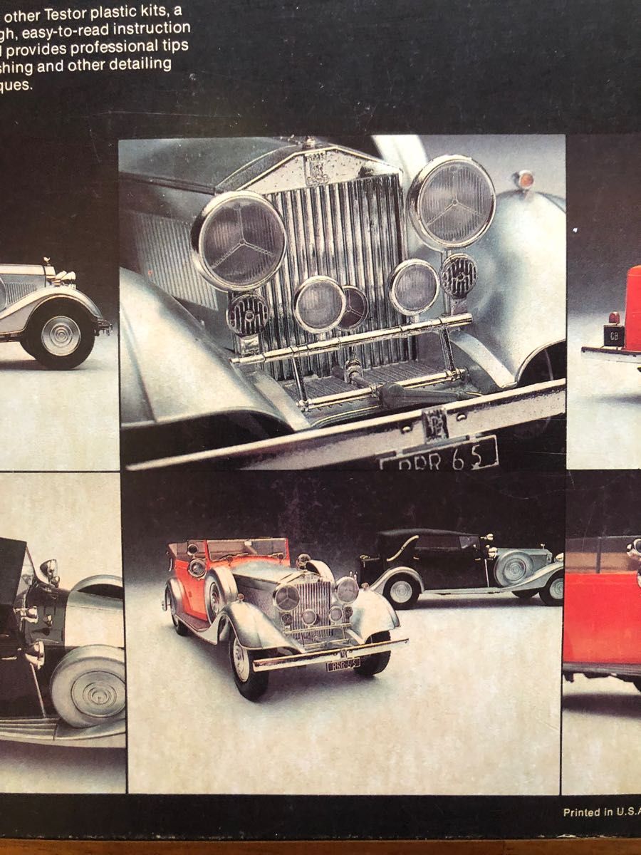 プラモデル 車 未組立 イタレリ 1/24 1934 ロールスロイス ファントム