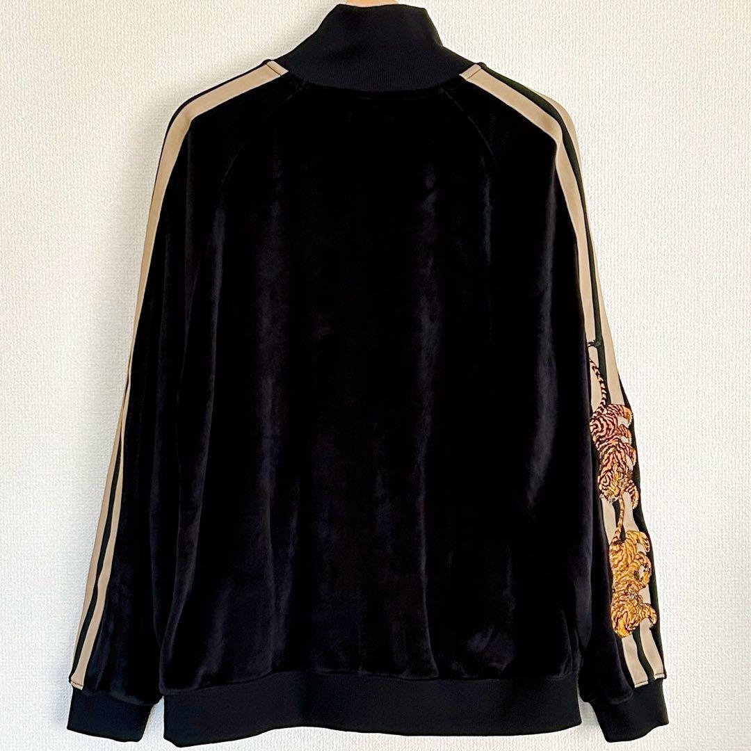 グラニフ バターの虎 石黒亜矢子コラボ ベロアトラックジャケット L