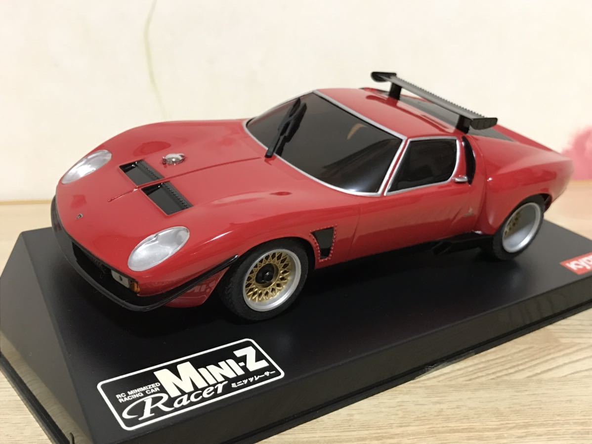 送料無料 京商ミニッツレーサー ランボルギーニ イオタ SVR ラジコン