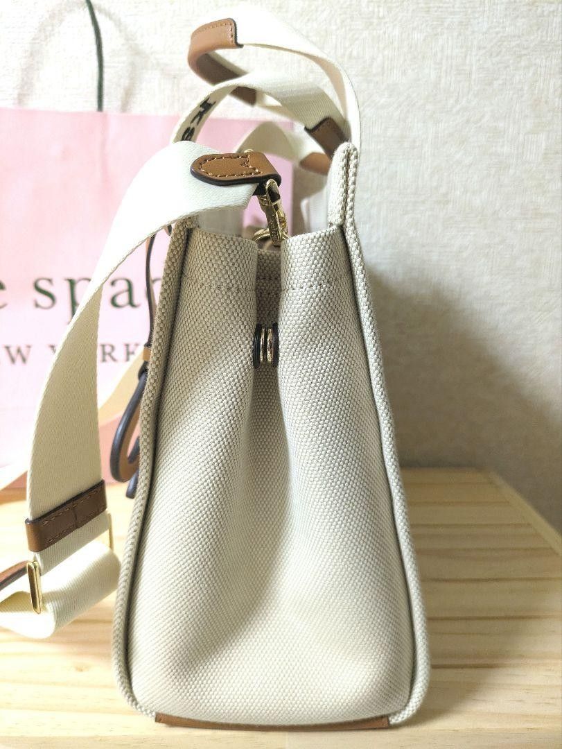 未使用 ケイトスペード kate spade プレンティ キャンバス スモール