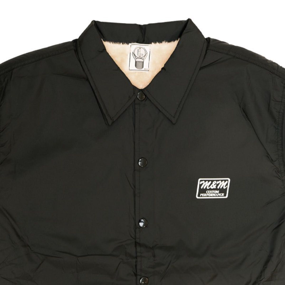 エムアンドエム M&M ボアコーチジャケット BLACK Mサイズ キムタク