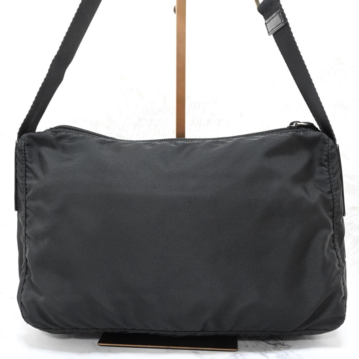 極美品 プラダ PRADA ショルダーバッグ カメラバッグ ナイロン レザー