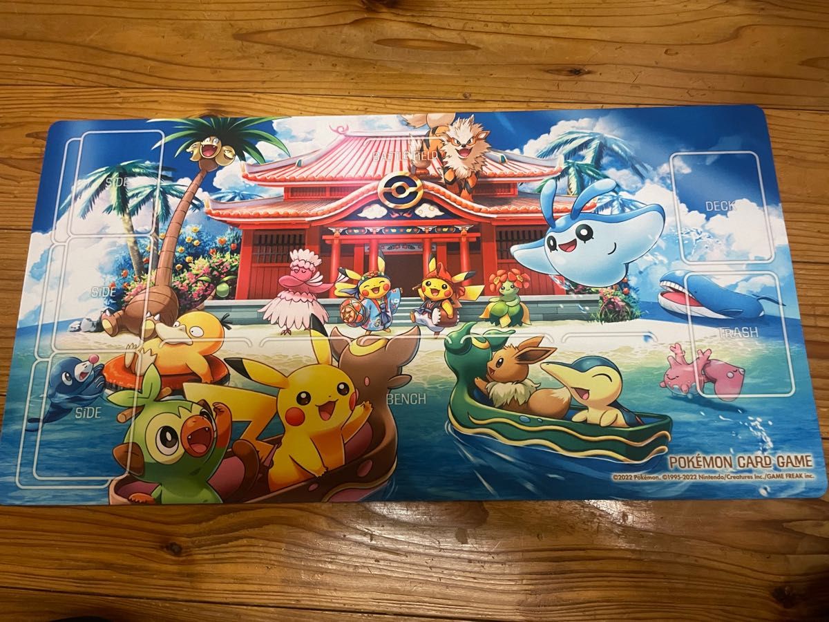 ポケモンセンター 沖縄 限定 ラバープレイマット オキナワ ポケモン