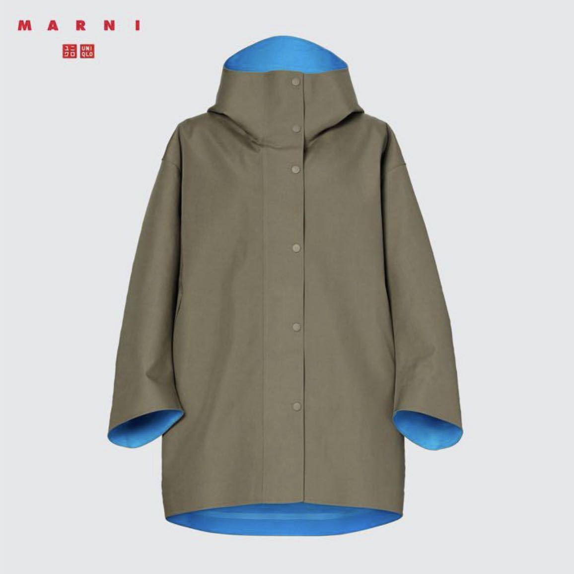 未使用・タグ付き】UNIQLO MARNI ユニクロ マルニ ブロックテック