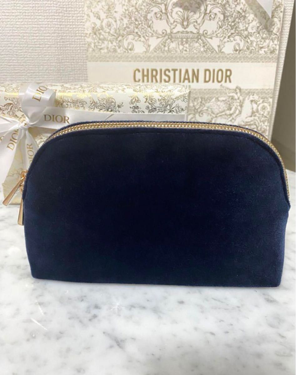 ディオール ポーチ ネイビー2023年限定 クリスマス コフレ オファー