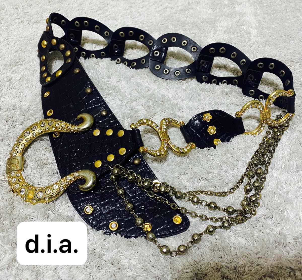 Y2K 希少 平成ギャルブランド d i a (ダイヤ)ベルト｜Yahoo!フリマ（旧