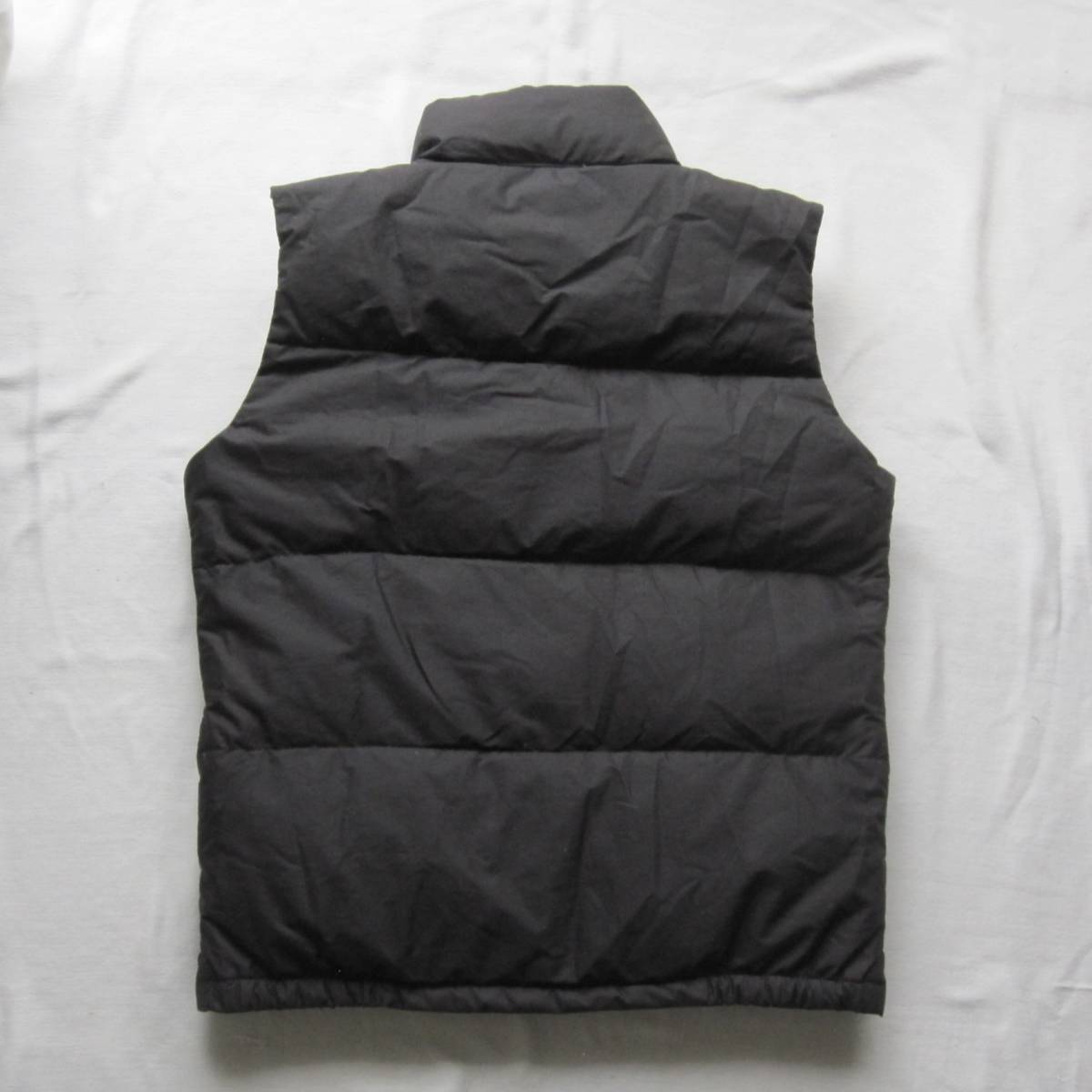 希少 80's ノースフェイス 茶タグ ダウンベスト BLACK 黒ラッカー USA