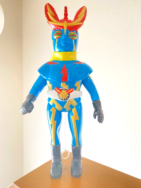 Yahoo!オークション - 増田屋 マスダヤ トーキング イナズマン ソフビ