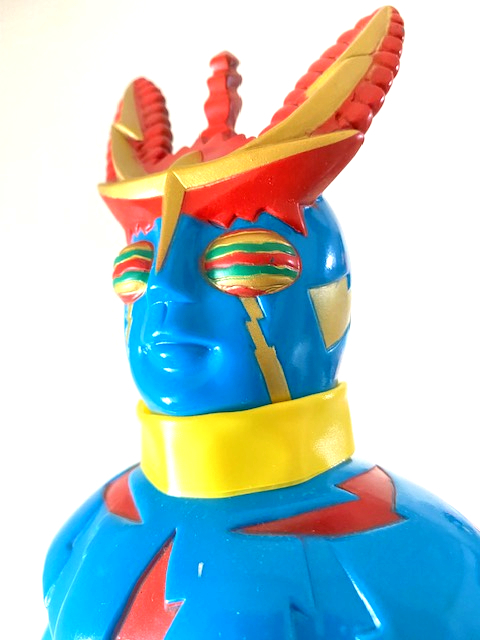 Yahoo!オークション - 増田屋 マスダヤ トーキング イナズマン ソフビ