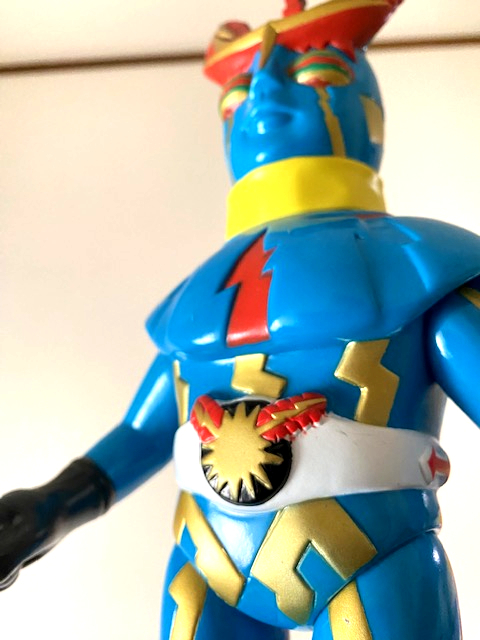 Yahoo!オークション - 増田屋 マスダヤ トーキング イナズマン ソフビ