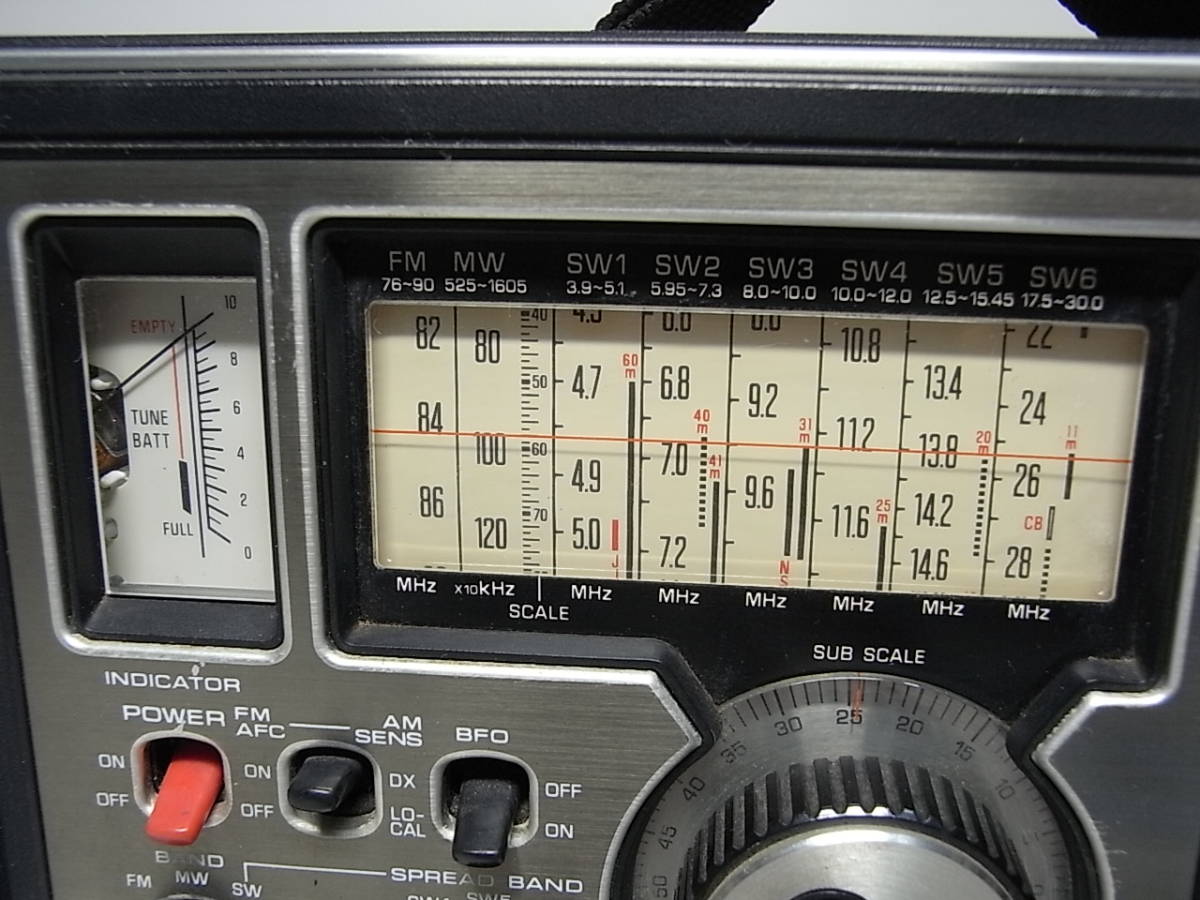 National Panasonic National Panasonic radio COUGAR101 RF-1010 8