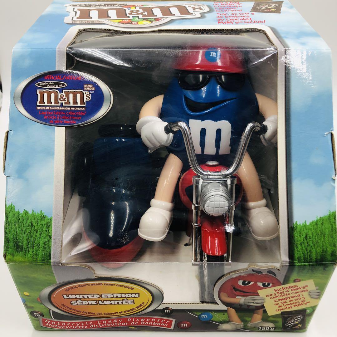 限定版・レアカラー 】m&m's バイク ディスペンサー サイドカー