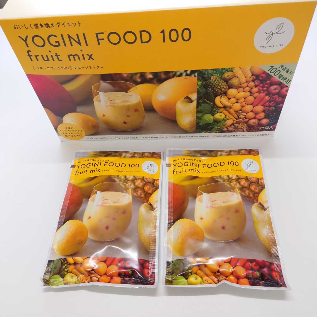 YOGINI FOOD 100 フルーツミックス 21包 LAVA 【公式通販】