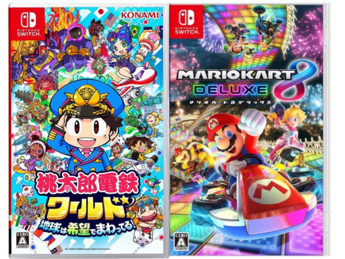 新品・未開封【2本セット】桃太郎電鉄ワールド 地球は希望でまわってる