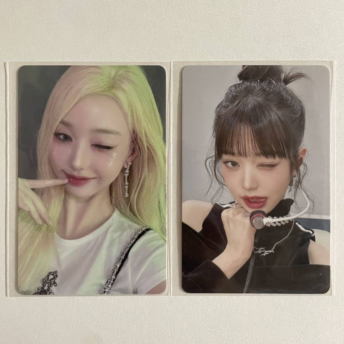 IVE ウォニョン I'VE MINE 11 15 11 16 会場限定 トレカ 2枚 検