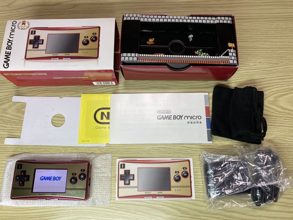 Yahoo!オークション - 新品同様 ゲームボーイミクロ ファミコンカラー