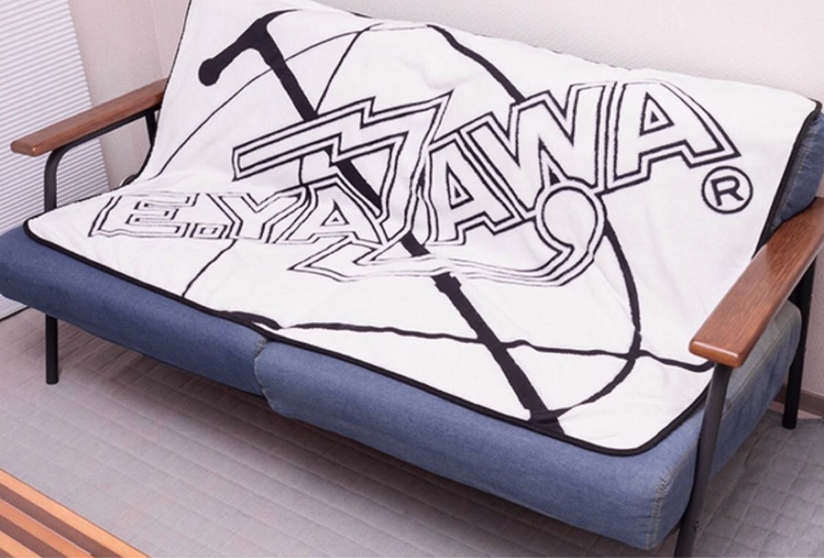 矢沢永吉 公式グッズ フランネルブランケット(ロゴマイク) 新品未開封