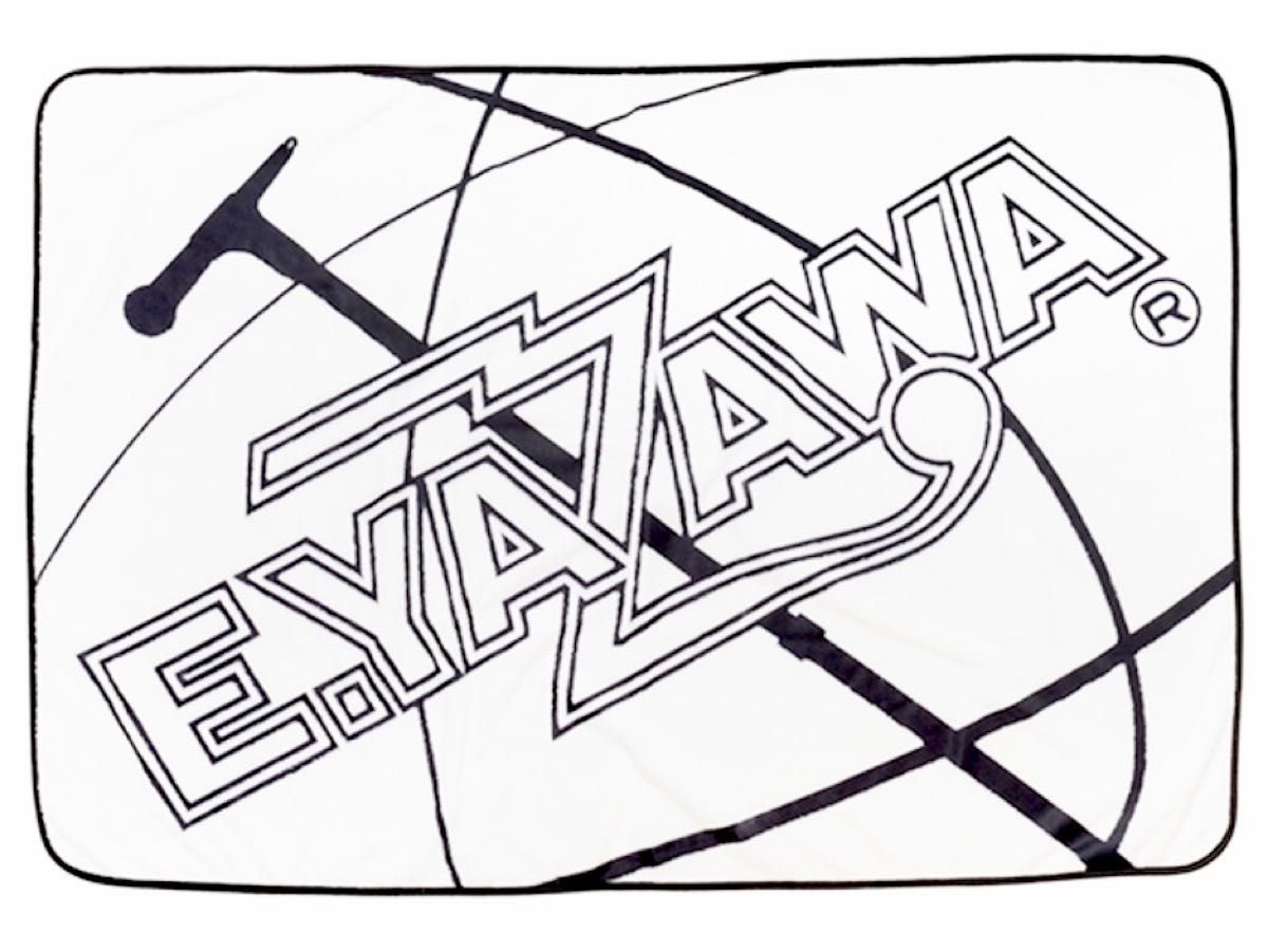 矢沢永吉 公式グッズ フランネルブランケット(ロゴマイク) 新品未開封