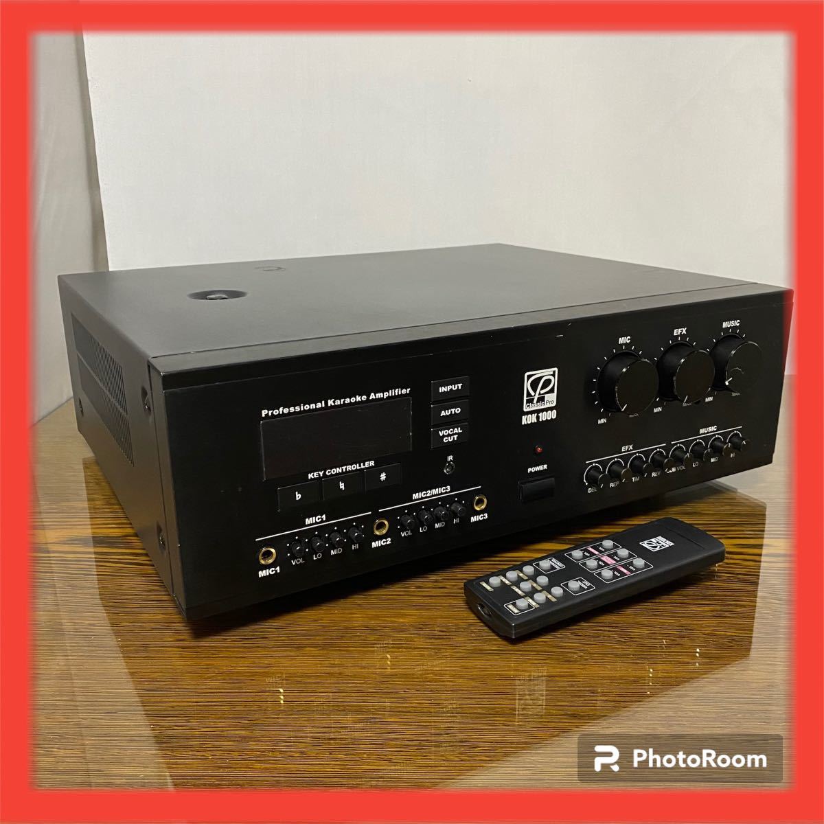 カラオケアンプ CLASSIC PRO KOK1000｜Yahoo!フリマ（旧PayPayフリマ）