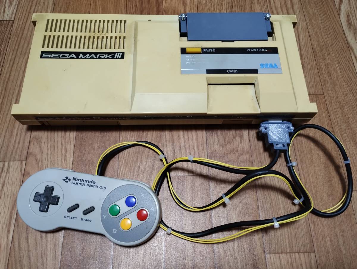 セガ マークⅢ 本体 コントローラー2個 セガ マークⅢ 本体