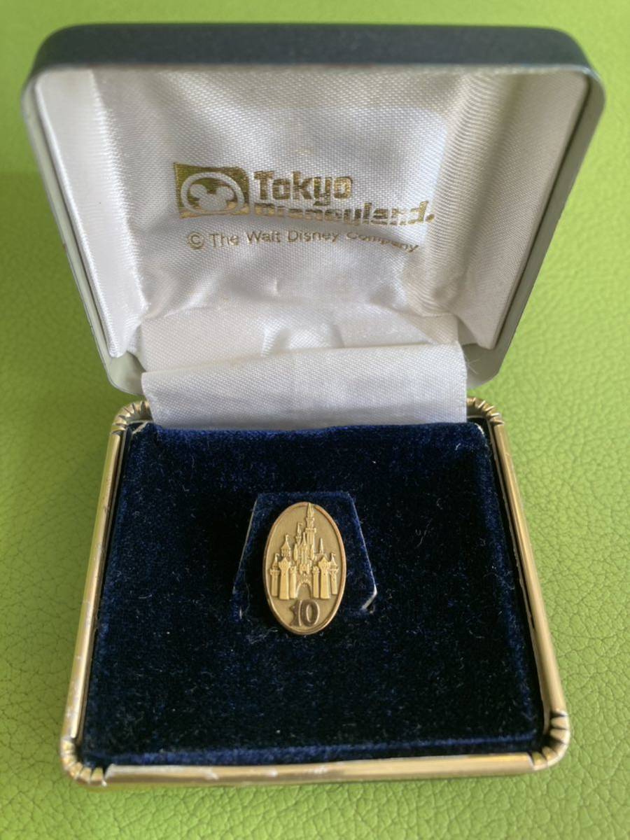 即決 レア【非売品】ディズニー キャスト 勤続記念 1年 ミッキー 5年