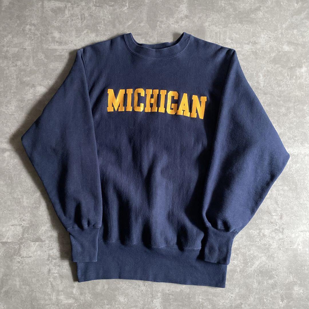90s ビンテージ USA製 チャンピオン MICHIGAN ミシガン REVERSE WEAVE