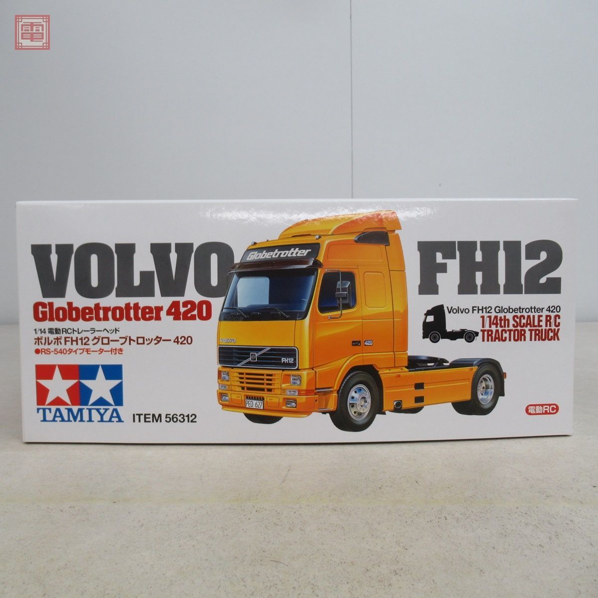 Yahoo!オークション - 未組立 タミヤ 1/14 ボルボ FH12 グローブトロッ