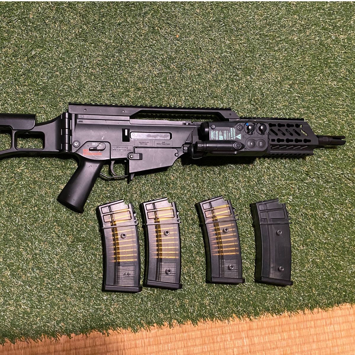 東京 マルイ次世代電動ガン g36c 多弾マガジン スペアマガジン付き