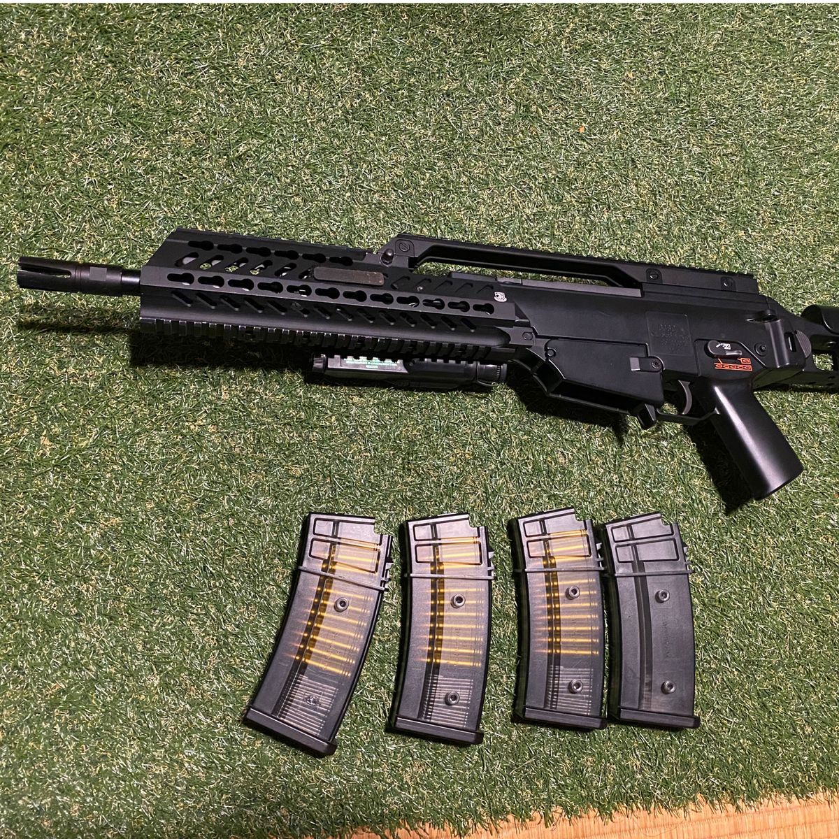 東京 マルイ次世代電動ガン g36c 多弾マガジン スペアマガジン付き