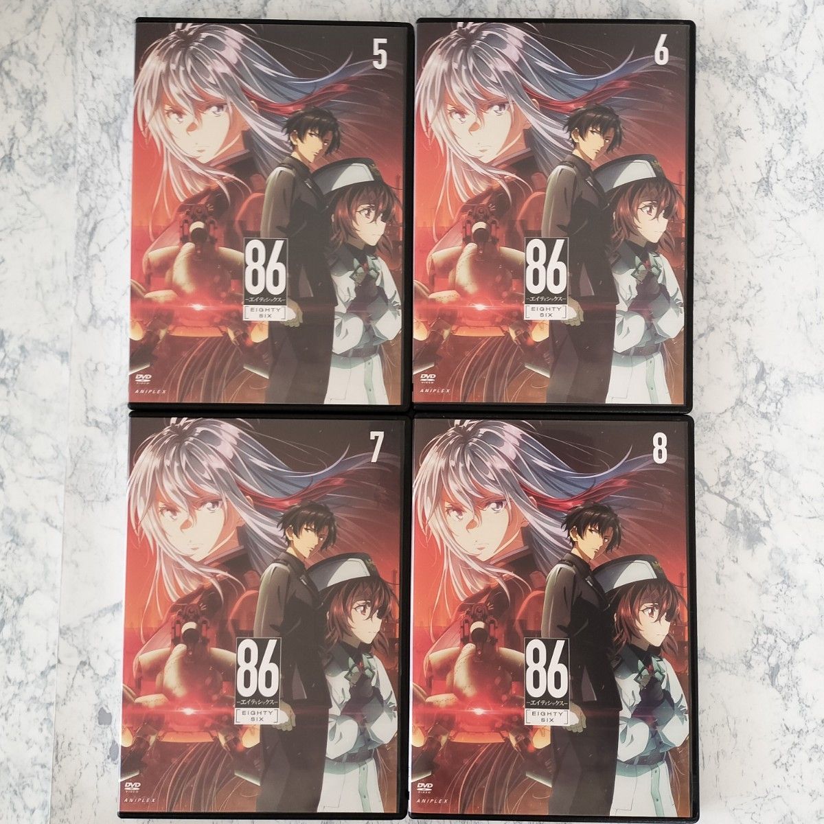 DVD 86 -エイティシックス- 全8巻 新品ケース付｜Yahoo!フリマ（旧
