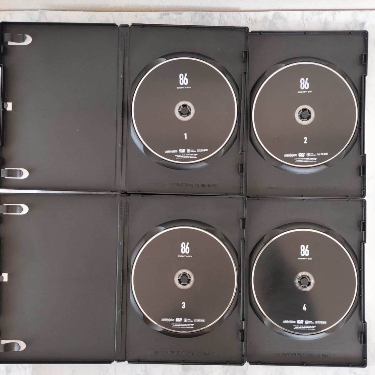 DVD 86 -エイティシックス- 全8巻 新品ケース付｜Yahoo!フリマ（旧